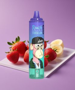 Fumot RandM Tornado 15000 Puffs 25ml 850mAh 0.9Ω Mesh Φράουλα Μπανάνα