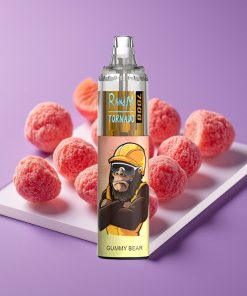 Fumot Tornado 7000 Κύμα με 14ML Υγρό, 850MAH, Mesh Coil, Type-C, RGB, Αερορυθμιζόμενο, Ζουμερά Αρκούδα