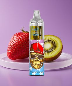 Fumot Tornado 7000 Puffs 14ML 850MAH Mesh Type-C RGB 0-5% Air-Adjustable Φράουλα Κιβί