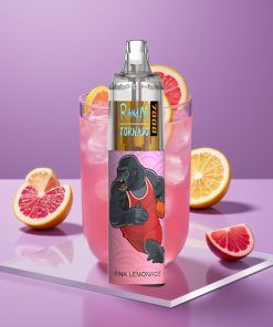 Fumot Tornado 7000 Puffs 14ML 850MAH Mesh Type-C RGB Ροζ Λεμονάδα