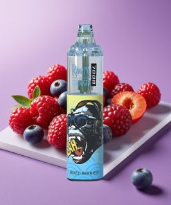 Fumot Tornado 7000 Puffs 14ML Mesh Type-C RGB Μικτά Μούρα Air-Adjustable