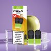 RELX Pod Pro 2 600 Puffs 1.8% Green Apple Ice 1.9ml 3 Voltage Modes