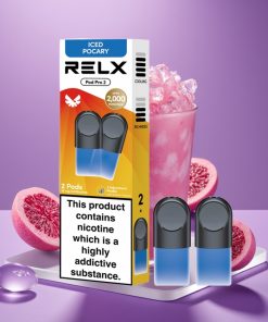 RELX Pod Pro 2 600 Puffs 1.8% Nicotine 1.9ml Beverage-Κρύο Pocary