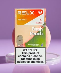 RELX Pod Pro 2 600 Puffs 1.9ml 3% Προσκό (Fresh Peach) Eco/Smooth/Boost
