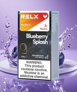 RELX Pod Pro 2 600 Puffs 1.9ml 3% Μπλε Βατόμουρο