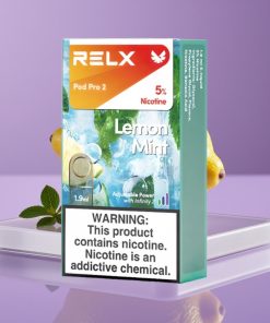 RELX Pod Pro 2 600 Puffs 1.9ml Λεμον Μέντα 5%