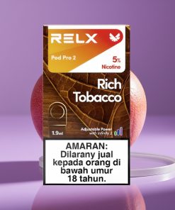 RELX Pod Pro 2 600 πuffs 5% Νικοτίνη 1.9ml Πλούσιο Καπνό