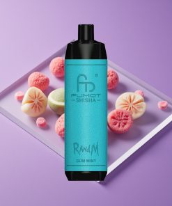 RandM Fumot Shisha 10000 Εισπνοές Ένδειξη LED Τύπου-C Γεύση Τσιχλόφυδο