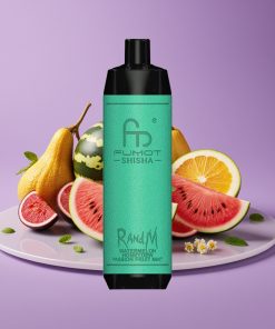 RandM Fumot Shisha 10000 Puffs 18ml 850mAh 0.6Ω Type-C 0.5% Καρπούζι Πεπόνι Φρούτο του Πάθους Μέντα