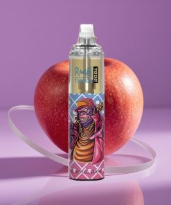 RandM Fumot Tornado 7000 Puffs 14ML 850MAH Mesh Type-C RGB Air-Adjustable Κοκκινο Μηλο Λεμονι