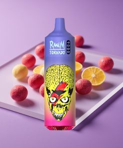 RandM Tornado 9000 Puffs 850mAh 18mL Mesh Coil RGB Skittles (Σκίτλς)