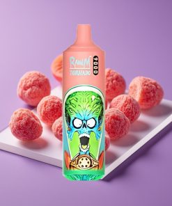 RandM Tornado 9000 Puffs 850mAh 18mL Mesh Coil RGB Δακρύι Αρκούδα