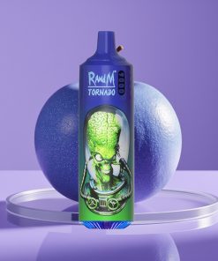 RandM Tornado 9000 Puffs 850mAh 18mL Mesh RGB Κυανός