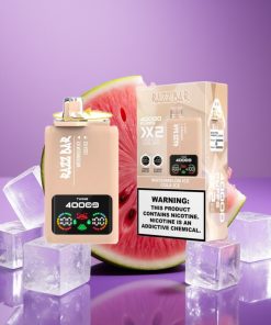 Razz Bar 40000 Puffs Διερευνητική Οθόνη Ισχύος 1.0Ω×2 Πλέγμα Coil 650 Mah Καραμέλα Πάγου & Κολά Πάγου