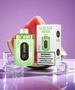 Razz Bar 50K Puffs 1.0 Ohm Mesh 650mAh Type-C 2% Καρπούζι Πάγωμα