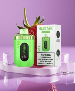 Razz Bar 50K Puffs 1.0 Ohm Mesh 650mAh Type-C Φράουλα Πάγος