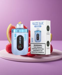 Razz Bar 50K Puffs 1.0 Ohm Mesh 650mAh Type-C Φράουλα Καρπούζι