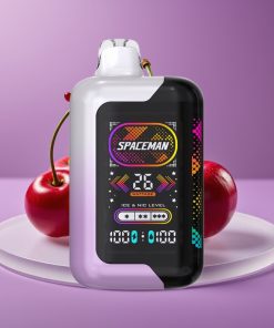 SMOK Spaceman SP40000 Zero Nicotine 20ml Cherry Pomegranate (Κεράσι Ρόδι) 1000mAh 4 Ice Levels