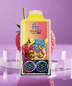 Fumot Leopard 40000 Puffs 700mAh Dual Mesh Type-C Φράουλα Πάγος