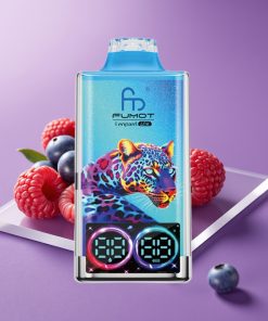 Fumot Leopard 40000 Puffs Dual Mesh Type-C 700mAh Φράουλα Βατόμουρο