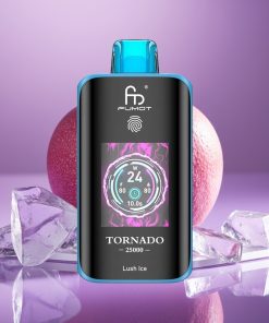 Fumot Tornado 25000 Puffs HD Screen 700mAh 20ml 0/2%/3%/5% Πλούσιος Πάγος
