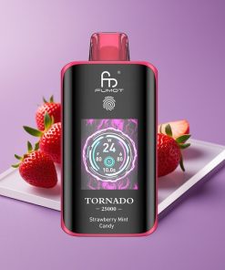 Fumot Tornado 25000 Puffs HD Screen 700mAh 20ml Φράουλα Μέντα Καραμέλα