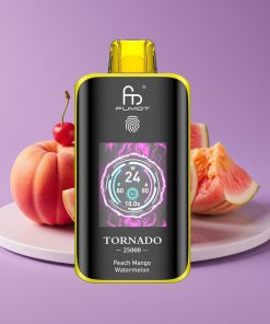 Fumot Tornado 25000 Puffs HD Screen 700mAh 20ml Ροδάκινο Μάνγκο Καρπούζι