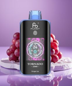 Fumot Tornado 25000 Puffs HD Screen 700mAh Κρύο Σταφύλι