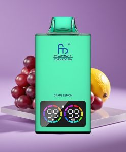 Fumot Tornado 35000 Διπλό Πλέγμα Γρήγορη Φόρτιση USB-C σταφύλι λεμόνι