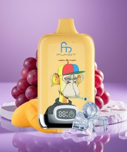 Fumot Tornado Digital Box 12000 Puffs 20ml 550mAh Grape Ice (Σταφύλι Πάγος)