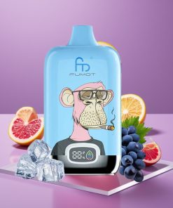 Fumot Tornado Digital Box 12000 Puffs 20ml 550mAh Ροδόλεμονο