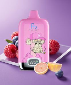 Fumot Tornado Digital Box 12000 Puffs 20ml Mesh 550mAh Type-C Φράουλα Βατόμουρο