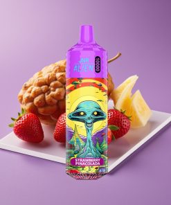 JNR Alien 10000 Puffs 850mAh 20ml Τύπος-C Φράουλα Πινα Κολάδα