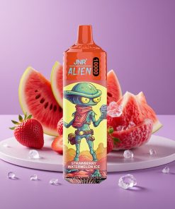 JNR Alien 10000 Puffs 850mAh 20ml Τύπος-C Φράουλα Καρπούζι Πάγος