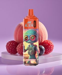 JNR Alien 10000 Puffs 850mAh 20ml RGB Ρόδακος-Μούρο