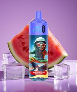 JNR Alien 10000 Puffs 850mAh 20ml Type-C RGB Καρπούζι Brazz Ice