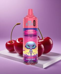 JNR Alien 10000 Puffs 850mAh 20ml Type-C RGB Κεράσι Μούρο