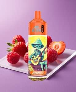 JNR Alien 10000 Puffs 850mAh 20ml Type-C RGB Φράουλα Βατόμουρο Πάγος
