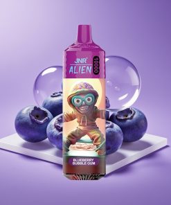 JNR Alien 10000 Puffs 850mAh RGB Μπλε Βατόμουρο Τσίχλα