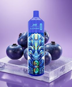 JNR Alien Max 18000 Puffs Dual Mesh LED 28ml 850mAh Type-C Μπλε Βατόμουρο Πάγο