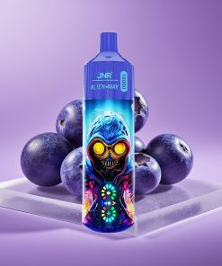 JNR Alien Max 18000 Puffs Dual Mesh LED Blueberry Tsoumeni