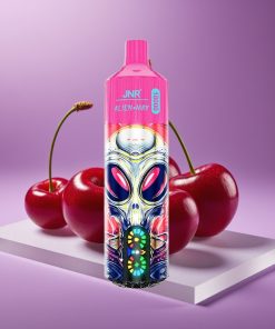 JNR Alien Max 18000 Puffs Dual Mesh LED Κεράσι Μούρο