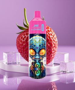 JNR Alien Max 18000 Puffs Dual Mesh LED Φράουλα Πάγος