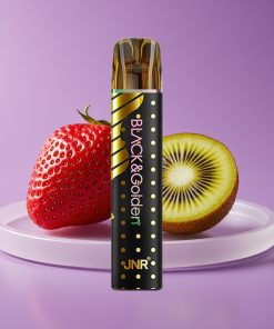 JNR Black&Golden 800 Puffs 550mAh 2ml Φράουλα Κίβι