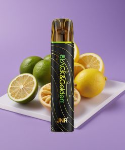 JNR Black&Golden 800 Puffs 550mAh 2ml TPD Λεμόνι & Λαϊμά
