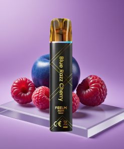 JNR Black&Golden 800 Puffs 550mAh 2ml TPD Μπλε Ραζ Τσέρι