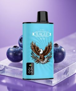 JNR EAGLE Smart 23000 Puffs Ψηφιακή Οθόνη 1.0ohm Πλέγμα Ροή Αέρα 750mAh Μύρτιλο Πάγο