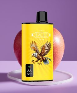 JNR EAGLE Smart 23000 Puffs Ψηφιακή Οθόνη 1.0ohm Mesh Ρυθμιζόμενη Ροή 750mAh Διπλό Μήλο