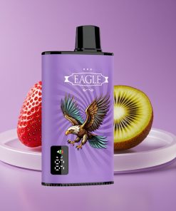 JNR EAGLE Smart 23000 Puffs Ψηφιακή Οθόνη 1.0ohm Mesh Ροή Αέρα Φράουλα Κίβι