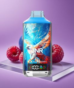 JNR Falcon X 18000 Puffs 750mAh 24ml Dual Mesh Digital Type-C Μπλε Razz Κεράσι